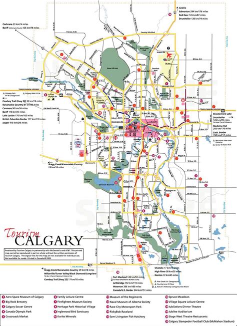 calgary city map.